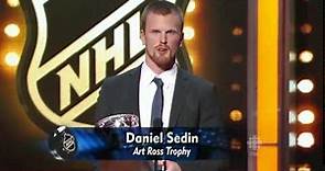 Daniel Sedin Wins the Art Ross Trophy - 2011 NHL Awards - HD