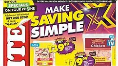 Check out these deals at Shoprite this week. Promotion valid from 09 October to 22 October 2023
