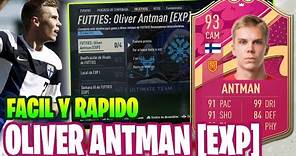 FUTTIES: Oliver Antman [EXP] en FIFA 23 | COMPLETALO FACIL Y RAPIDO ¿Vale la pena FUTTIES ANTMAN?