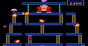 Donkey Kong (Original) Full Playthrough (JP Arcade Version)