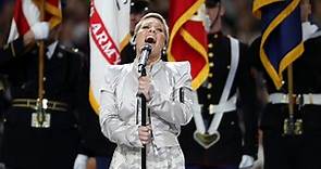 Sweet photo shows Pink's brother saluting during her Super Bowl national anthem performance