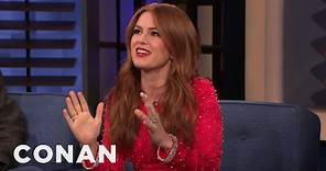 Isla Fisher On Being Married To & Dealing With Sacha Baron Cohen | CONAN on TBS