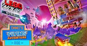 LEGOLAND - Emmet's Flying Adventure - Full Ride & Pre-Show - LEGO Movie World - Opening Day 2021