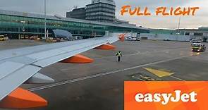 [4K] Manchester ✈ Belfast International | Full Flight | easyJet | EZY705 | G-EZTG | 05/01/2024