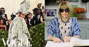 Anna Wintour Breaks Down 13 Met Gala Looks From 1974 to Now | Life in Looks | Vogue