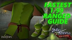 Fastest 1-99 Ranged Guide (OSRS) 2020