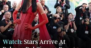 Watch: Stars Arrive At Palazzo Del Cinema For Venice Film Festival