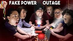 Solving Mystery of the FAKE Power Outage (Teaching FV Family a Lesson)