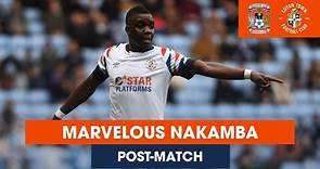 POST-MATCH | Marvelous Nakamba reacts to making his first start in the draw at Coventry City!