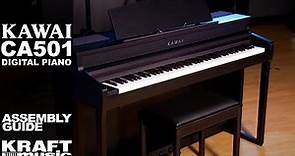 Kawai CA501 Digital Piano - Assembly Guide
