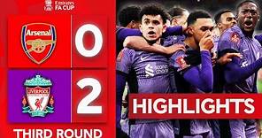 Captain Trent Inspires Liverpool Win! | Arsenal 0-2 Liverpool | Highlights | Emirates FA Cup 2023-24