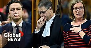 Poilievre demands Trudeau apologize after parliament honours Ukrainian veteran who fought for Nazis