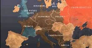 Mapa interactivo de la II guerra mundial