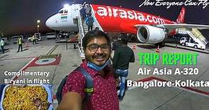 Flying Air Asia Airbus 320 from Bangalore to Kolkata | Now Everyone Can Fly #TravelwithSoumit