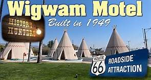 The Unique Wigwam Motel along Route 66 in San Bernardino, California