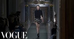 Anthony Vaccarello Ready to Wear Fall 2013 Vogue Fashion Week Runway Show