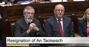 Enda Kenny's final speech as Taoiseach