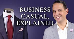 Business Casual Attire For Men & Dress Code Explained with Lookbook Outfits