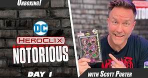 Enter the Gallery of Rogues! | DC HeroClix: Notorious Unboxing with Scott Porter | Day 1