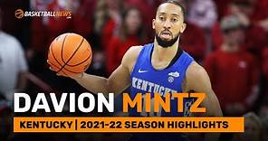 Davion Mintz | Kentucky | 2021-22 Highlights