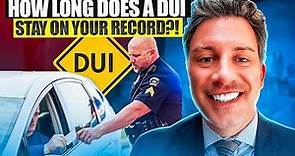 How Long Does A DUI Stay On Your Record In Pennsylvania?