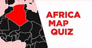 Guess the Country in Africa (Map Quiz)