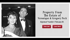 LIVE: The Estate of Veronique and Gregory Peck Hollywood & Entertainment Signature Auction 7304