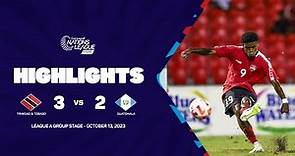Highlights | Trinidad & Tobago vs Guatemala | 2023/24 Concacaf Nations League