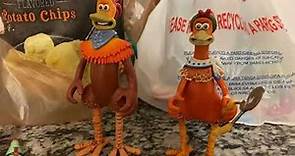 Chicken Run Rocky Rhodes and Ginger action figure review