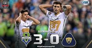 ¡Fracaso de Pumas y Seattle hace historia! | Sounders 3-0 Pumas | Final CONCACAF Champions League