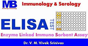 ELISA | Immunology & Serology | Vivek Srinivas | #ELISA #Serology #Diagnostics