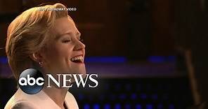 SNL's Kate McKinnon Sings 'Hallelujah' as Hillary Clinton
