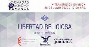Jornadas de Derechos Humanos. Libertad Religiosa | 25 de jun 2020
