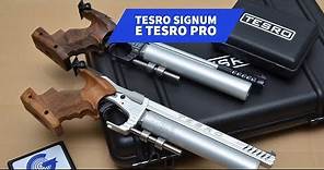 Pistole ad aria precompressa Tesro Signum e Tesro Pro calibro 4,5mm per il tiro a 10 metri