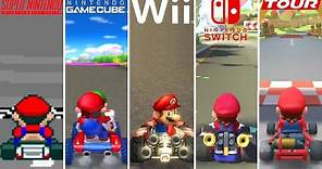 Evolution of Mario Kart (1992-2020)