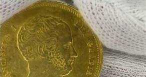 La moneda está por cumplir 200 años desde su acuñación. Una pieza de oro estupenda.