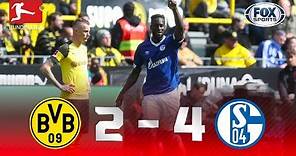 Borussia Dortmund - Schalke 04 [2-4] | GOLES | Jornada 31 | Bundesliga