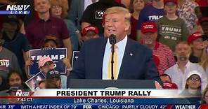 FULL TRUMP RALLY: Watch the full President Trump rally in Louisiana