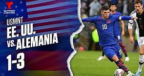 Highlights & Goals | EE. UU. vs. Alemania 1-3 | USMNT | Telemundo Deportes