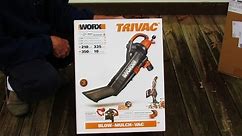 WORX Trivac, Collapsible Yard Bag, and Leaf Pro Collection System - Unboxing, Assembly & Review