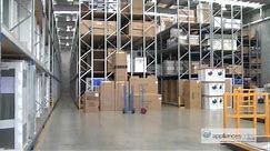 Overview of Appliance Online's Victorian warehouse in Melbourne - Appliances Online