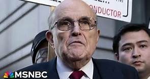‘Rudy is not broke’: Giuliani files for bankruptcy as $148 million judgment comes due