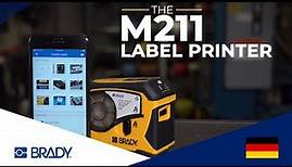Brady M211 Etikettendrucker | Erstellen. Vorschau. Drucken. Alles auf Ihrem Smartphone
