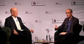 Yuval Noah Harari in conversation with RUSI Chairman, Lord Hague of Richmond