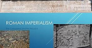 4 Roman imperialism in the second century BC