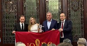 Olga Carmona recibe un homenaje en el Ayuntamiento de Sevilla tras proclamarse campeona del mundo