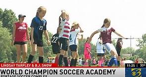 Lindsay Tarpley and B.J. Snow debut new Soccer Academy