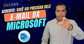 Como Criar um E mail da MICROSOFT em 2023 - @hotmail - Conta oficial da Microsoft