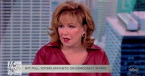'The View' host Joy Behar says voters' focus on the economy ahead of the midterms is 'sad and depressing'