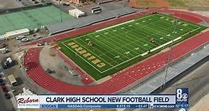 Ed W. Clark High School to celebrate new football field